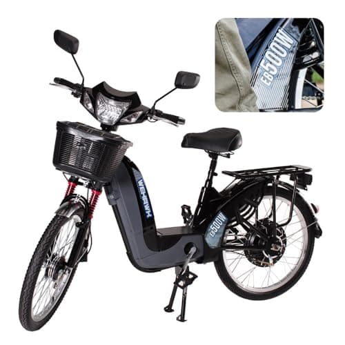 Bicicleta Eletrica Wehawk Hw03 500w Bat 48v 12ah Black